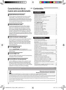 Manual de uso Samsung AQV09KBAN Aire acondicionado