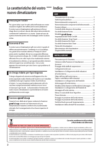 Manuale Samsung AQV09PWAX Condizionatore d’aria