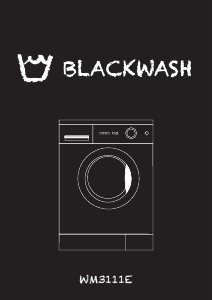 Bruksanvisning Blackwash WM3111E Tvättmaskin