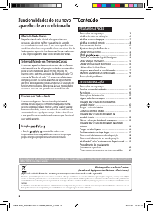 Manual Samsung AQV12UGEN Ar condicionado