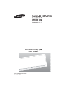 Manual Samsung AQV12VBAX Aer condiționat