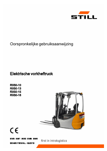 Handleiding Still RX50-10 Vorkheftruck