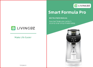 Manual Livingez Smart Formula Pro Formula Maker