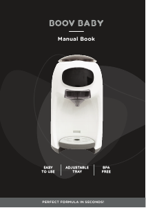 Manual Boov Baby V1 Formula Maker