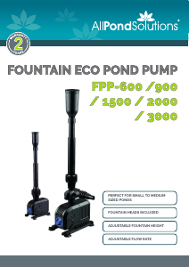 Manual AllPondSolutions FPP-3000 Fountain Pump