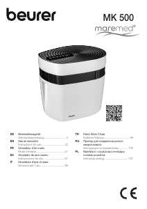 Manuale Beurer MK 500 Maremed Diffusore di aromi