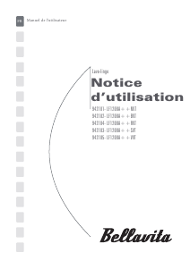 Mode d’emploi Bellavita LF 1208 A++ SVT Lave-linge