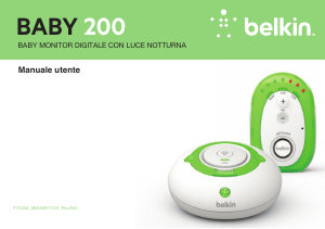 Mode d’emploi Belkin F7C034 Baby 200 Ecoute-bébé