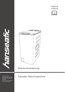 Bedienungsanleitung Hanseatic HTW610D Waschmaschine