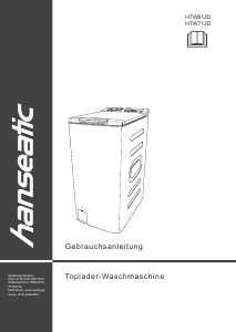 Bedienungsanleitung Hanseatic HTW712D Waschmaschine