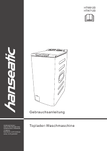 Bedienungsanleitung Hanseatic HTW612D Waschmaschine
