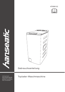 Bedienungsanleitung Hanseatic HTW8013C Waschmaschine