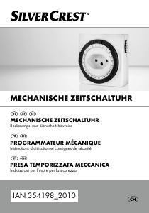 Manuale SilverCrest IAN 354198 Temporizzatore