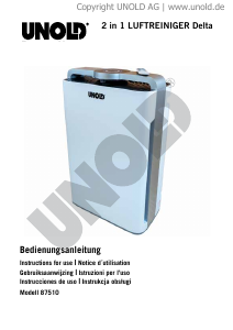 Manual Unold 87510 Delta Air Purifier