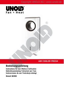 Mode d’emploi Unold 86990 Fresh Ventilateur