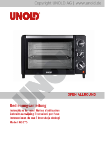 Handleiding Unold 68875 Allround Oven