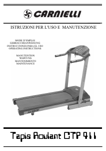 Manual Carnielli CTP 911 Treadmill
