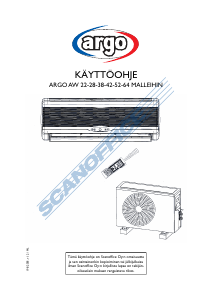 Käyttöohje Argo AW52AL Ilmastointilaite