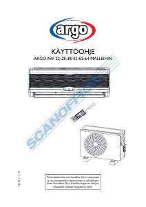 Käyttöohje Argo AW22AL Ilmastointilaite
