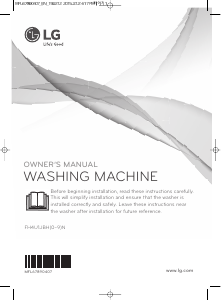 Manual LG FH4U1JBH2N Washer-Dryer