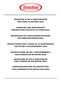 Mode d’emploi Baumatic H100N Four