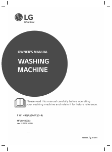 Manual LG F1489AD Washer-Dryer