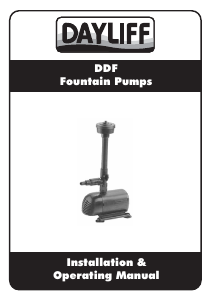 Handleiding Dayliff DDF 50 Fonteinpomp
