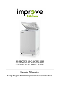 Manuale Improve IMPCON105BD Congelatore
