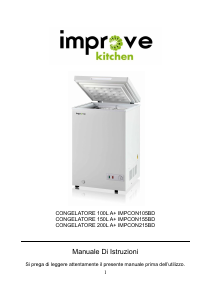 Manuale Improve IMPCON215BD Congelatore