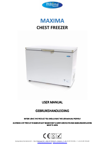 Manual Maxima 282L Freezer