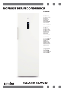Kullanım kılavuzu Simfer UF7405 NF D S Dondurucu