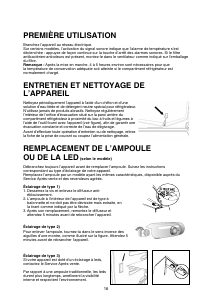 Mode d’emploi Whirlpool ART 800/A+ Réfrigérateur combiné