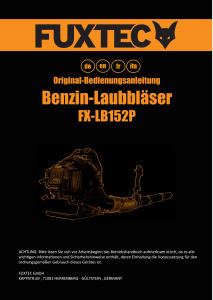Manuale Fuxtec FX-LB152P Soffiatore