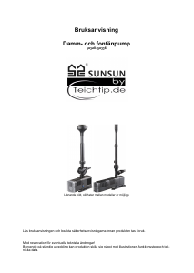 Bruksanvisning SunSun CHJ-2503 Fontänpump