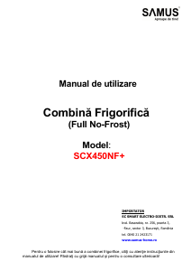 Manual Samus SCX450NF+ Combina frigorifica