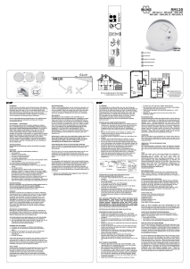 Manual de uso Elro RM120H Detector de humo