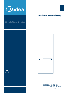 Bedienungsanleitung Midea KG 8.2 XL-DX Kühl-gefrierkombination