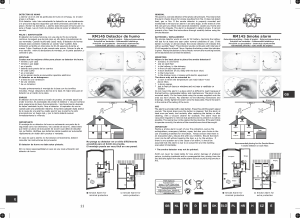 Manual de uso Elro RM145 Detector de humo