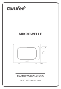 Manual Comfee CMSRO 20di cr Microwave