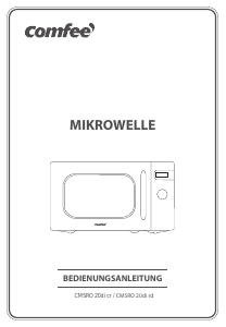 Manual Comfee CMSRO 20di rd Microwave