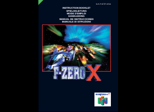 Handleiding Nintendo N64 F-Zero X