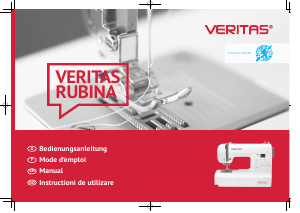 Manual Veritas Rubina Mașină de cusut