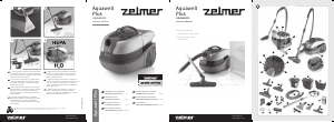 Manual Zelmer Aquawelt Plus ZVC762ZK Vacuum Cleaner