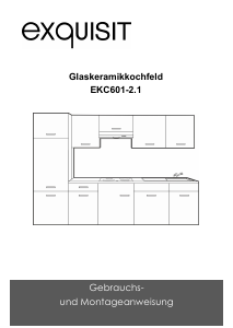 Bedienungsanleitung Exquisit EKC 601-2.1 Kochfeld