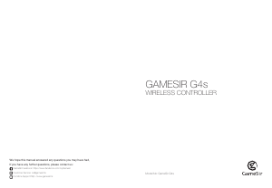 Handleiding GameSir G4s Gamecontroller