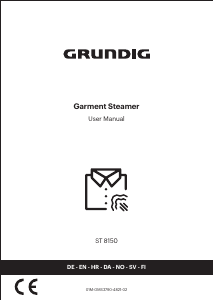 Manual Grundig ST 8150 Garment Steamer