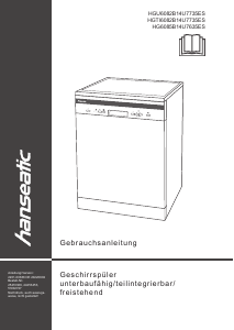 Manual Hanseatic HGU6082B14U7735ES Dishwasher