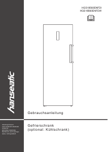 Manual Hanseatic HGS18560ENFDI Freezer