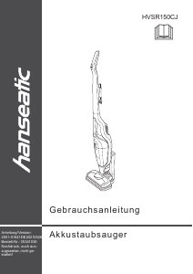 Bedienungsanleitung Hanseatic HVSR150CJ Staubsauger