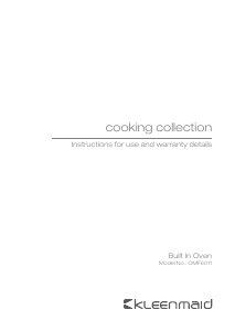 Handleiding Kleenmaid OMF6011 Oven